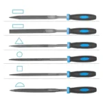 17PCS Metal File Set Hand Files with Needle Files and Brush - Image 9