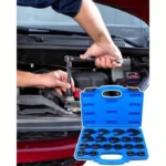 19PC Metric Crowfoot Flare Nut Wrench Set 3/8” & 1/2” Drive 8–32mm - Image 3
