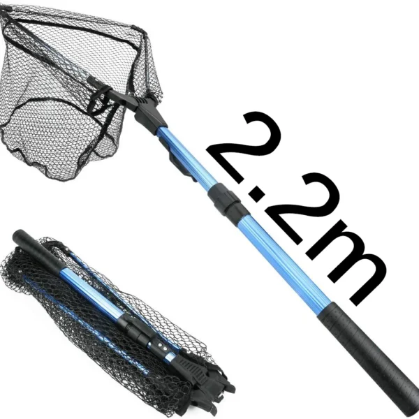 2.2m Fishing Landing Net, Telescopic Landing Net, Collapsible Kayak Fishing Net