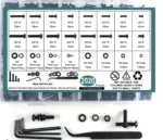 2020pcs Metric Machine Screw & Nut Assortment Kit M2 M3 M4 M5 with Hex Wrenches - Image 2