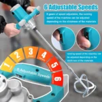 2500W Multifunctional Electric Mixer – Cement, Paint, Meat, & More
