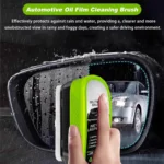 2pcs Automotive Oil Film Cleaning Brush – Reusable Car Windshield & Glass Cleaner - Image 2