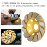 3pcs 125mm Diamond Cup Grinding Wheel – Concrete, Marble, Tile - Image 3