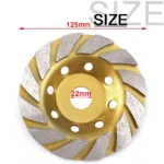 3pcs 125mm Diamond Cup Grinding Wheel – Concrete, Marble, Tile - Image 4