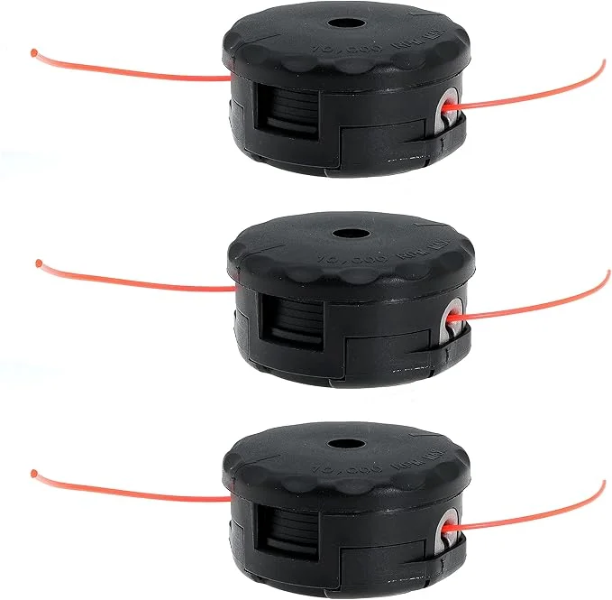 3pcs-speed-feed-trimmer-head1 3PCS Speed-Feed Trimmer Head – Fast Loading 4.1” Universal Lawn Mower & Brush Cutter Heads - Image 1