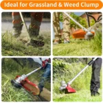 3PCS Speed-Feed Trimmer Head – Fast Loading 4.1” Universal Lawn Mower & Brush Cutter Heads - Image 13
