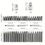 40PCS Hex, Torx & Spline Socket Bit Set – Car Repair Auto Tools with 3/8” & 1/2” Drive - Image 5