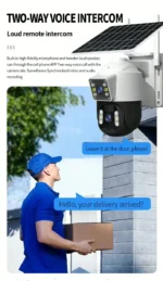4K 8MP Dual-Lens Wireless Solar CCTV Camera – Outdoor IP Security Monitoring - Image 11