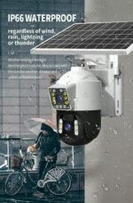 4K 8MP Dual-Lens Wireless Solar CCTV Camera – Outdoor IP Security Monitoring - Image 12