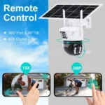 4K 8MP Dual-Lens Wireless Solar CCTV Camera – Outdoor IP Security Monitoring - Image 9