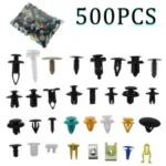 500PCS Car Push Pin Clips – Mixed Door Trim Panel & Bumper Fasteners