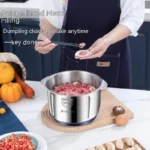 Electric Meat Grinder 500W 5-Speed Food Processor – 5L Stainless Steel Bowl - Image 4