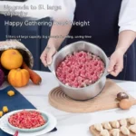 Electric Meat Grinder 500W 5-Speed Food Processor – 5L Stainless Steel Bowl - Image 7