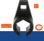 5PCS Oxygen Sensor Socket Tool Set – Offset Wrench O2 Sensor Remover with Thread Chasers - Image 7