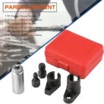5PCS Oxygen Sensor Socket Tool Set – Offset Wrench O2 Sensor Remover with Thread Chasers - Image 3