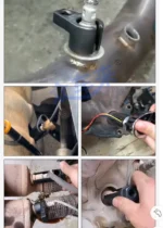 5PCS Oxygen Sensor Socket Tool Set – Offset Wrench O2 Sensor Remover with Thread Chasers - Image 5