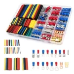 678pcs Crimp Terminal Kit – Ring, Spade, Butt & Disconnect Electrical Connectors