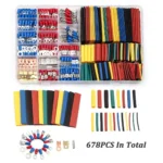 678pcs Crimp Terminal Kit – Ring, Spade, Butt & Disconnect Electrical Connectors - Image 5