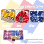 678pcs Crimp Terminal Kit – Ring, Spade, Butt & Disconnect Electrical Connectors - Image 9