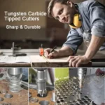 6pcs Alloy Hole Saw Set – Tungsten Carbide Drill Bits for Metal, Steel & Stainless Sheets - Image 5