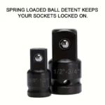 6pcs Universal Impact Socket Adapter Set - Image 2