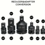 6pcs Universal Impact Socket Adapter Set - Image 7