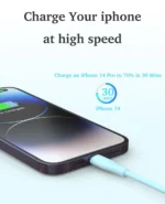 6pcs iPhone USB Charging Cables – 2x0.9m, 2x1.8m, 2x2.8m, Value Pack - Image 2