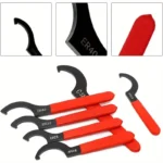 6pcs J-Shaped Coilover Wrench Set – Suspension Shock Absorber Adjustment Tools - Image 9