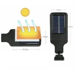 72 COB Outdoor Solar Motion Sensor Street / Wall Light with Remote Control - Image 4