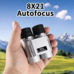 8X21 High-Power Autofocus Binoculars – BAK4 Prism, FMC Coated, Portable & Lightweight