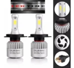 One Pair LED headlight bulb: high brightness and longevity, plug and play, super safe!
