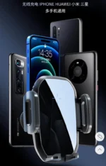 Air Vent Car Mount Holder with Wireless Charging – Universal Phone Holder & Hook - Image 3