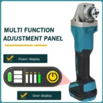 Brushless Cordless Angle Grinder – 125mm Cutting & Polishing, Makita 18V Compatible - Image 3