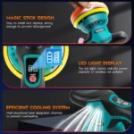 Cordless Buffer Polisher, 6 Inch Rotary car Buffer Polisher with 2 batteries - Image 6