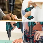 Cordless Drill Driver – Electric Screwdriver with 2 Batteries & Charger - Image 6