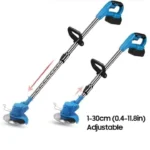 Cordless Grass Strimmer & Garden Cutter – 2 Batteries & Charger Included - Image 12