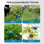 Cordless Grass Strimmer & Garden Cutter – 2 Batteries & Charger Included - Image 16