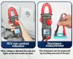Digital Clamp Meter – 4000 Counts AC/DC Multimeter - Image 4