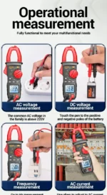 Digital Clamp Meter – 4000 Counts AC/DC Multimeter - Image 7