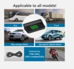 Digital GPS Speedometer HUD Head Up Display – Universal Car & Truck, No Skip Speed - Image 8