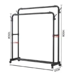 Double Layer Clothes Drying Rack – Floor to Ceiling, Indoor/Outdoor - Image 10