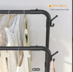 Double Layer Clothes Drying Rack – Floor to Ceiling, Indoor/Outdoor - Image 2