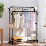 Double Layer Clothes Drying Rack – Floor to Ceiling, Indoor/Outdoor - Image 3