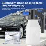 1.5L Electric Foam Sprayer Car Wash Cleaning Gun – Rechargeable Portable - Image 5