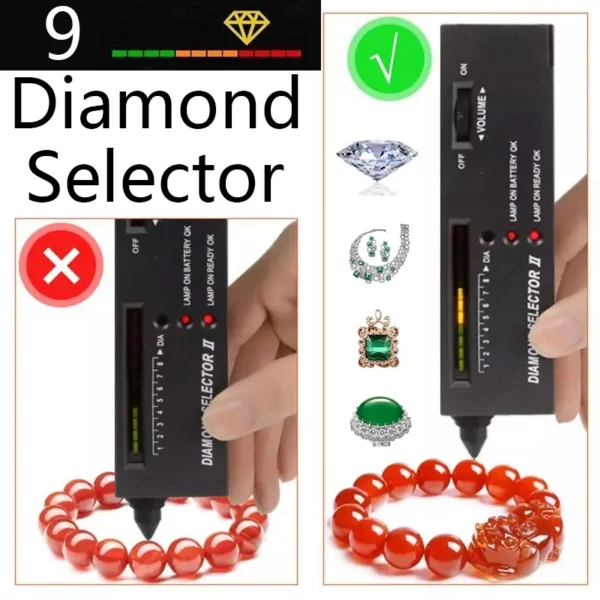 Electronic Gemstone Tester Pen – Diamond, Sapphire, Ruby, Jade