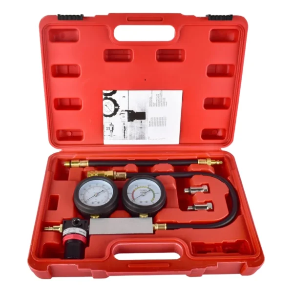 Engine Compression Test & Leak Down Detector Kit – Automotive Cylinder Diagnosis