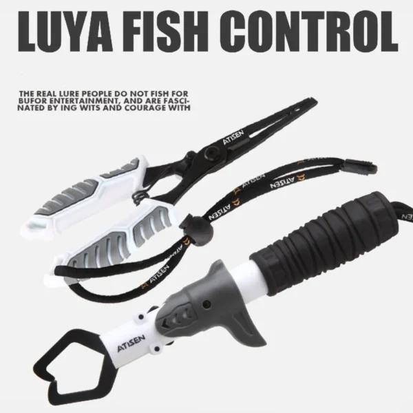 Fishing Gripper & Pliers Set – Multi-Functional Hook Remover for Saltwater & Freshwater Fishing
