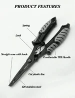 Fishing Gripper & Pliers Set – Multi-Functional Hook Remover for Saltwater & Freshwater Fishing - Image 6