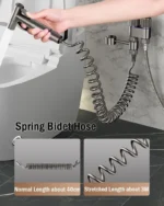 3M Pipe Handheld Bidet Sprayer for Toilet, Bathroom Use Stainless Steel Australian Standard - Image 6
