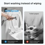3M Pipe Handheld Bidet Sprayer for Toilet, Bathroom Use Stainless Steel Australian Standard - Image 7